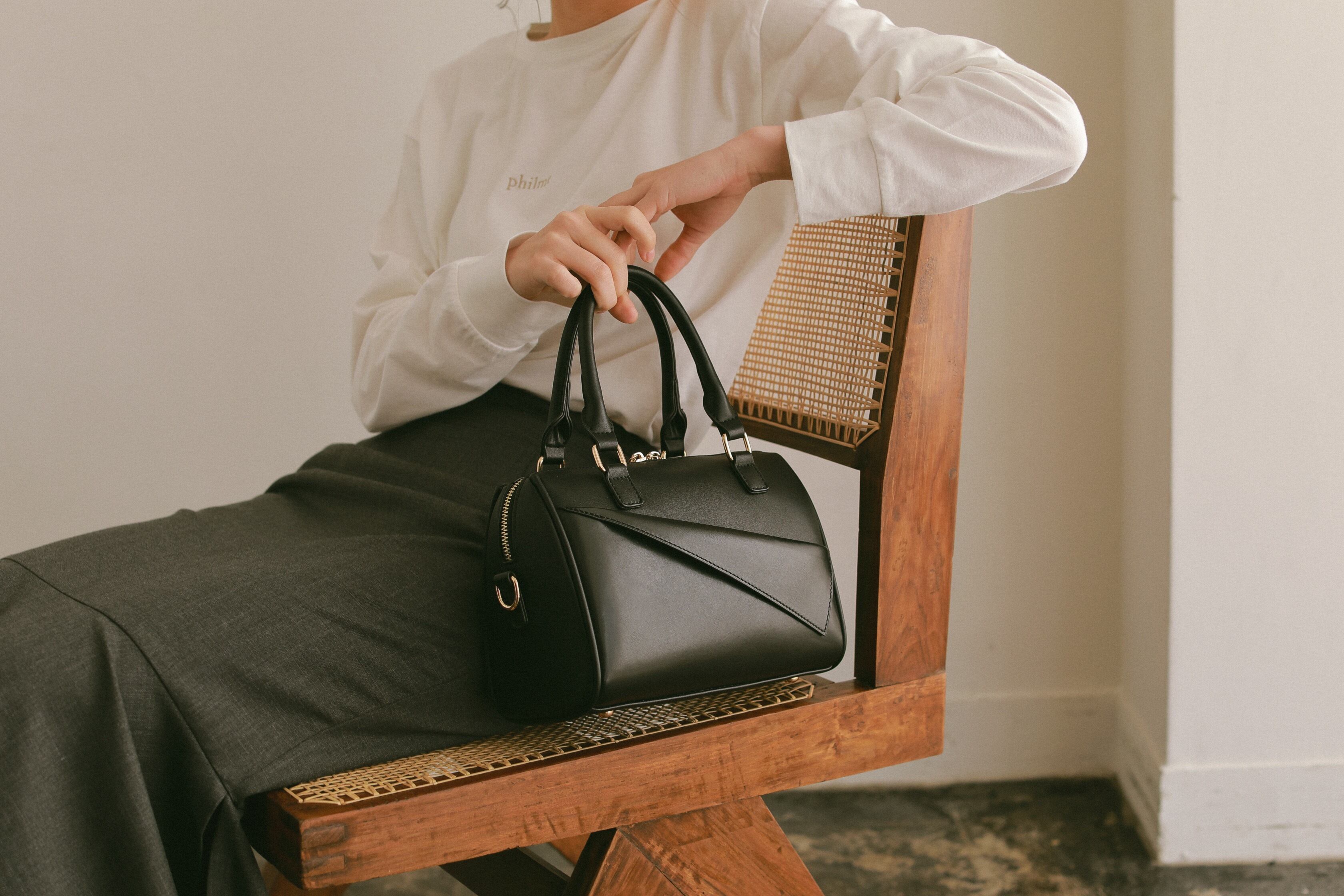 【 mekuri 】boston bag　（8月中旬頃発送予定） | philme