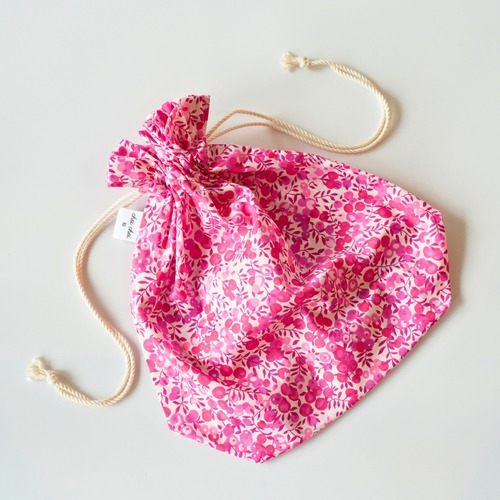 Inner bag Medium / Pink Flowers