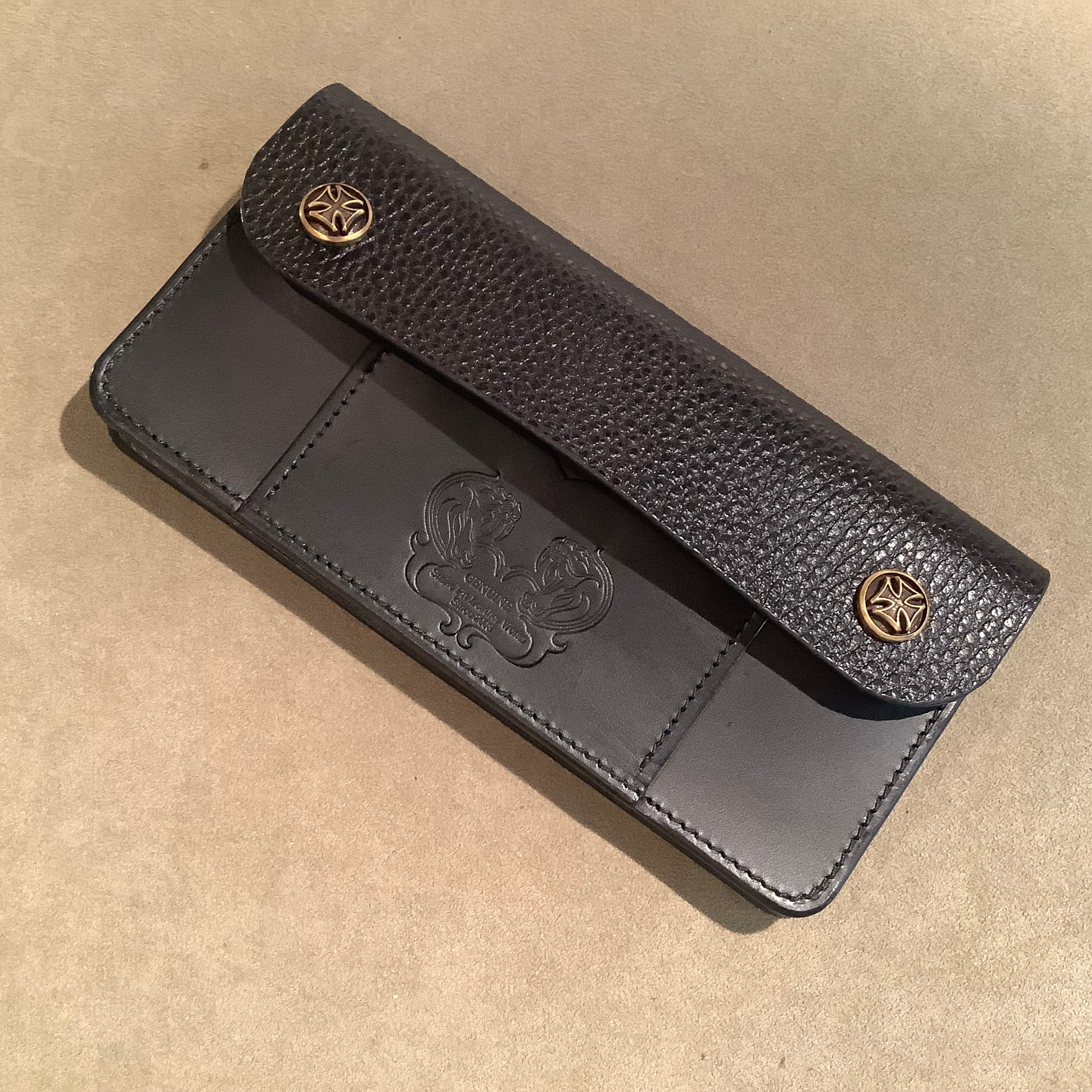 Snake Pit Leather Works tracker wallet Long Iron Cross スネーク