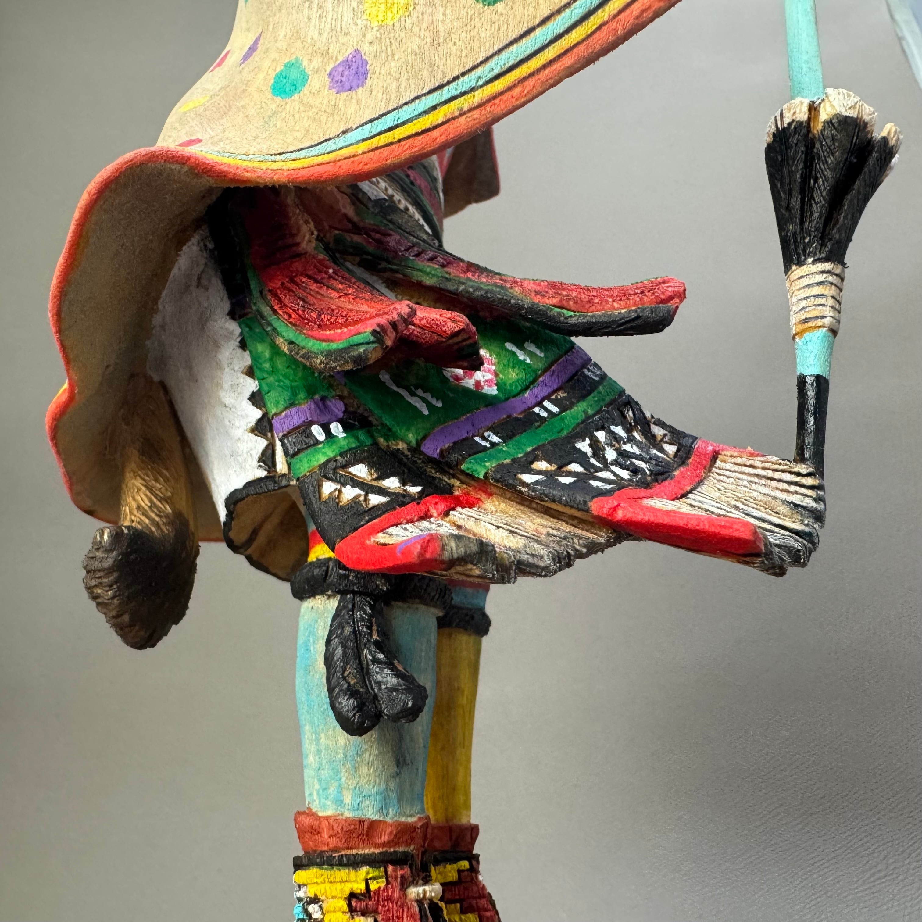ホピThe Kachina Cecil Calnimptewa 限定版 HOPI（ホピ）族 Cecil Calnimptewa（セシル・カルニンプテワ）作 Aholi