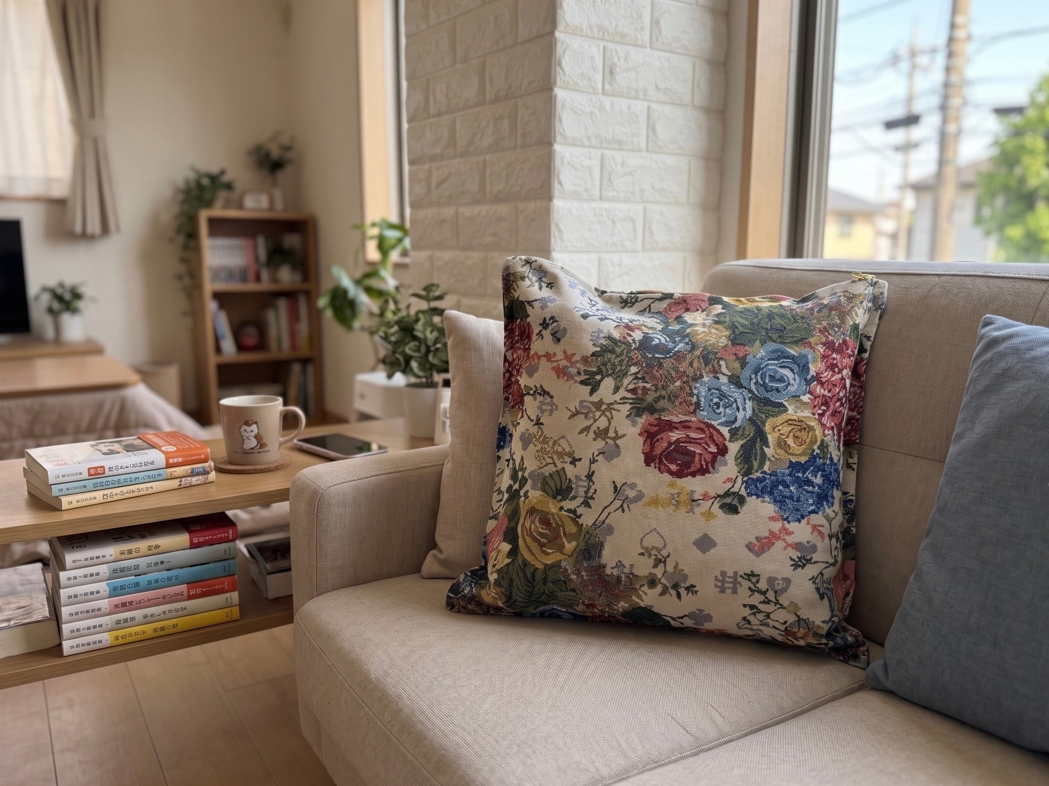 258 Vintage Tulu Sheep Cushion Cover Bヴィンテージ トゥル シープ