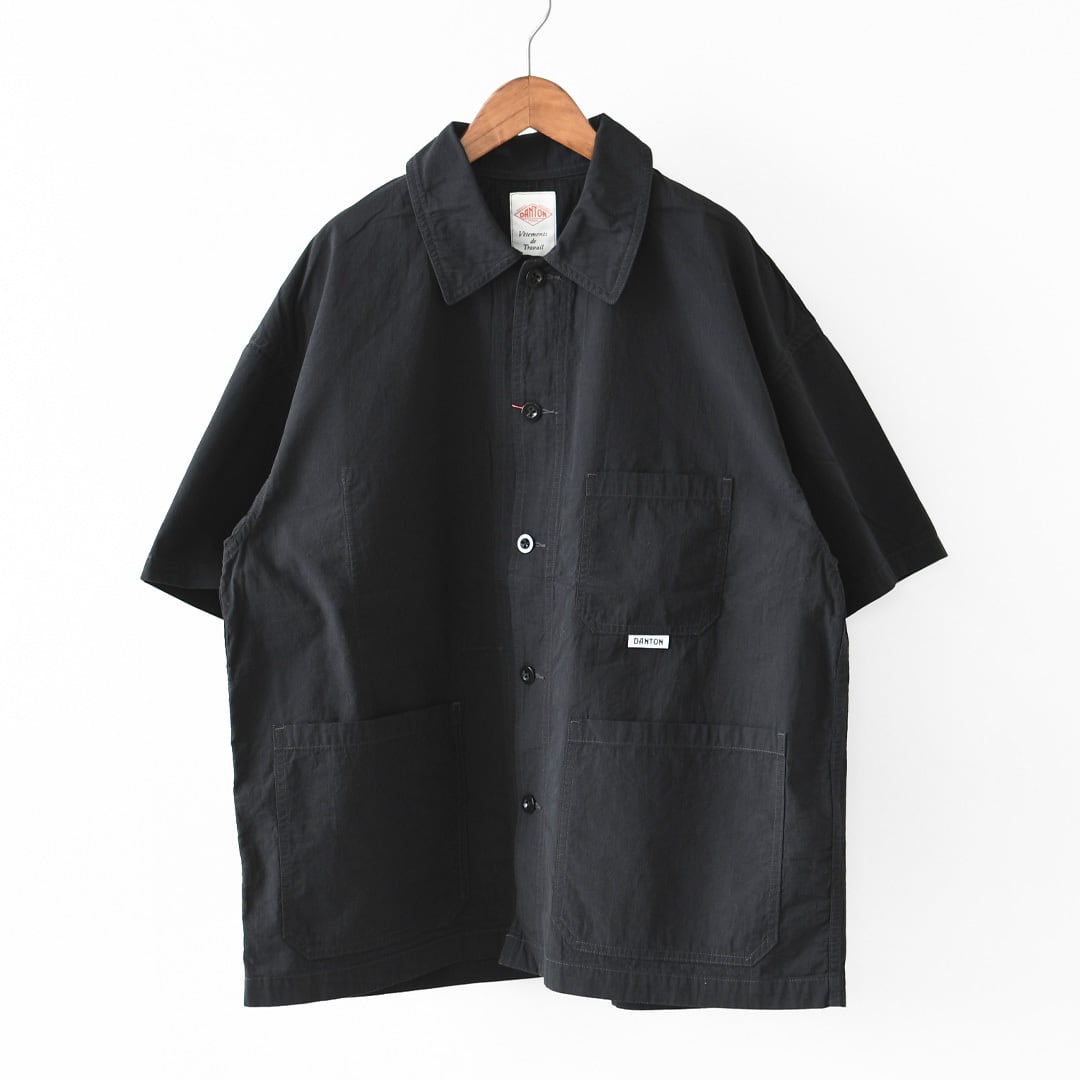 DANTON [ダントン] M COVERALL S/S SHIRT [DT-B0239MUG] カバーオール