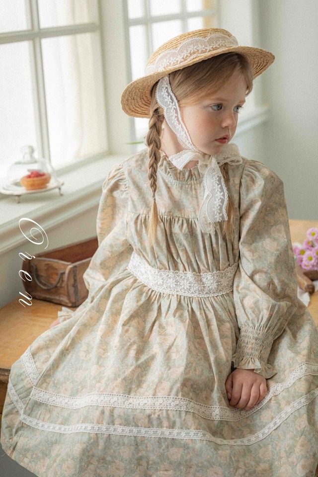 【即納】<OREN>  Fleurin flower dress