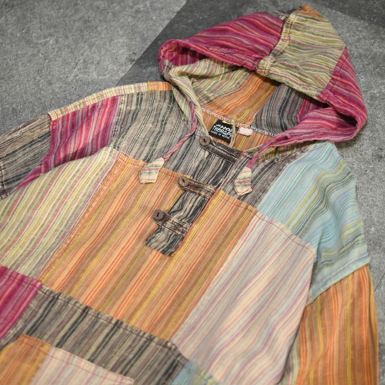 Parks Marina-Barefoot Bar souvenir ethnic hoodie