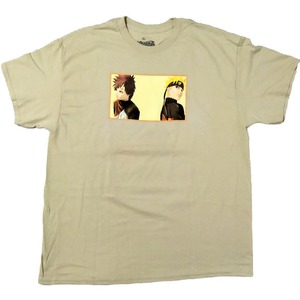 ナルト　Tシャツ　XLサイズ　ベージュ　我愛羅　naruto　海外公式 *