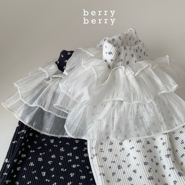 【1/26〆予約】<berryberry> Floral jogger pants