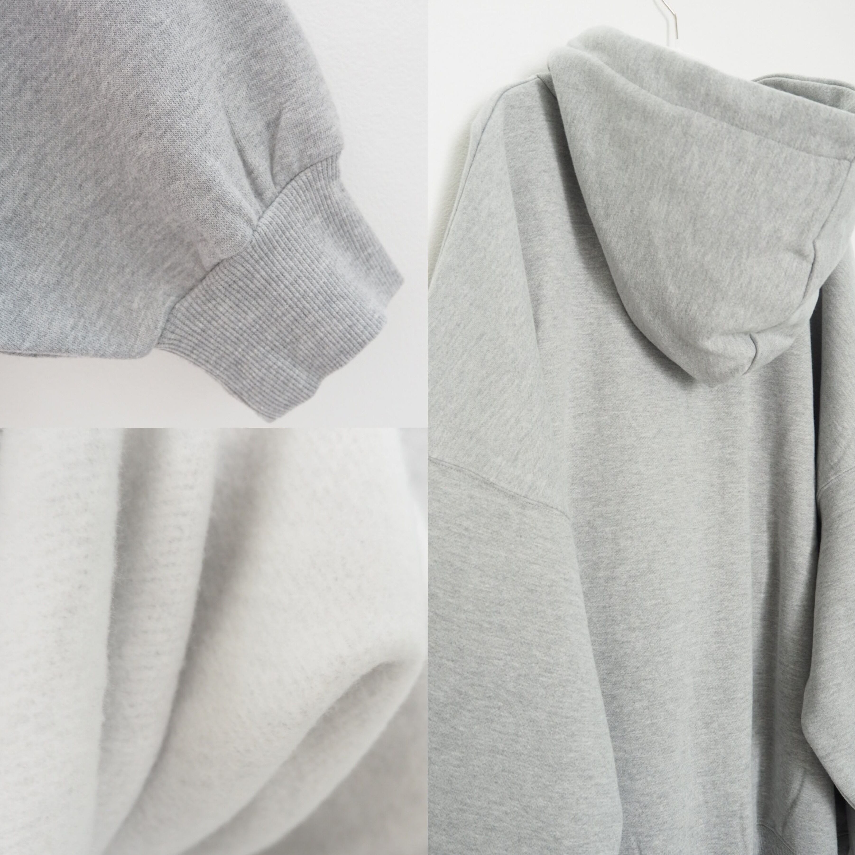 cft. logo sweat hoodie gray