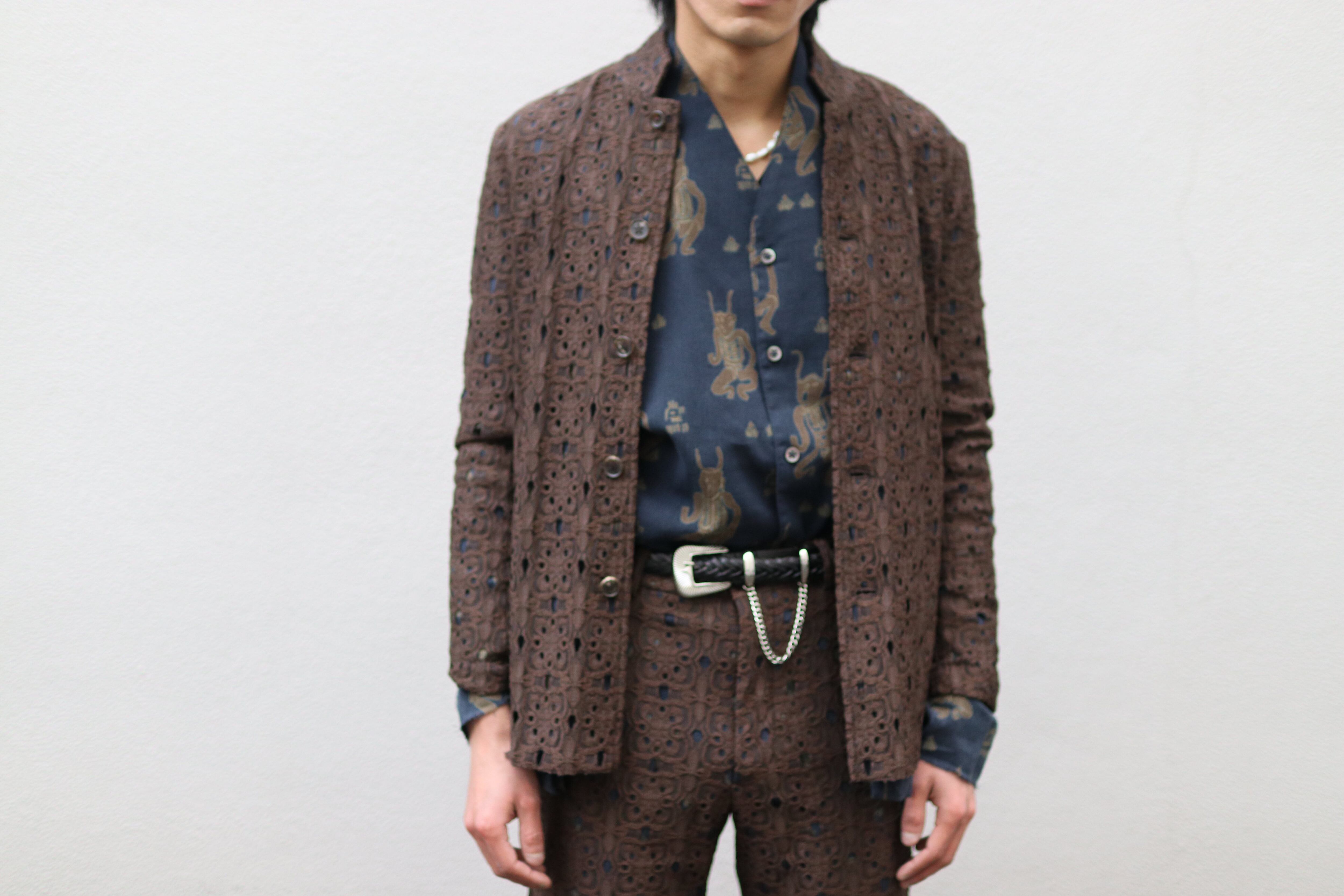 Sasquatchfabrix MAYOKE LACE RAPEL JACKET | IAAAM ONLINE STORE
