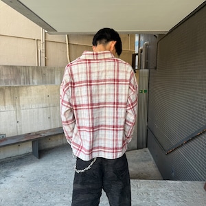 【ARNODEFRANCE】VINTAGE FLANNEL LS SHIRTS