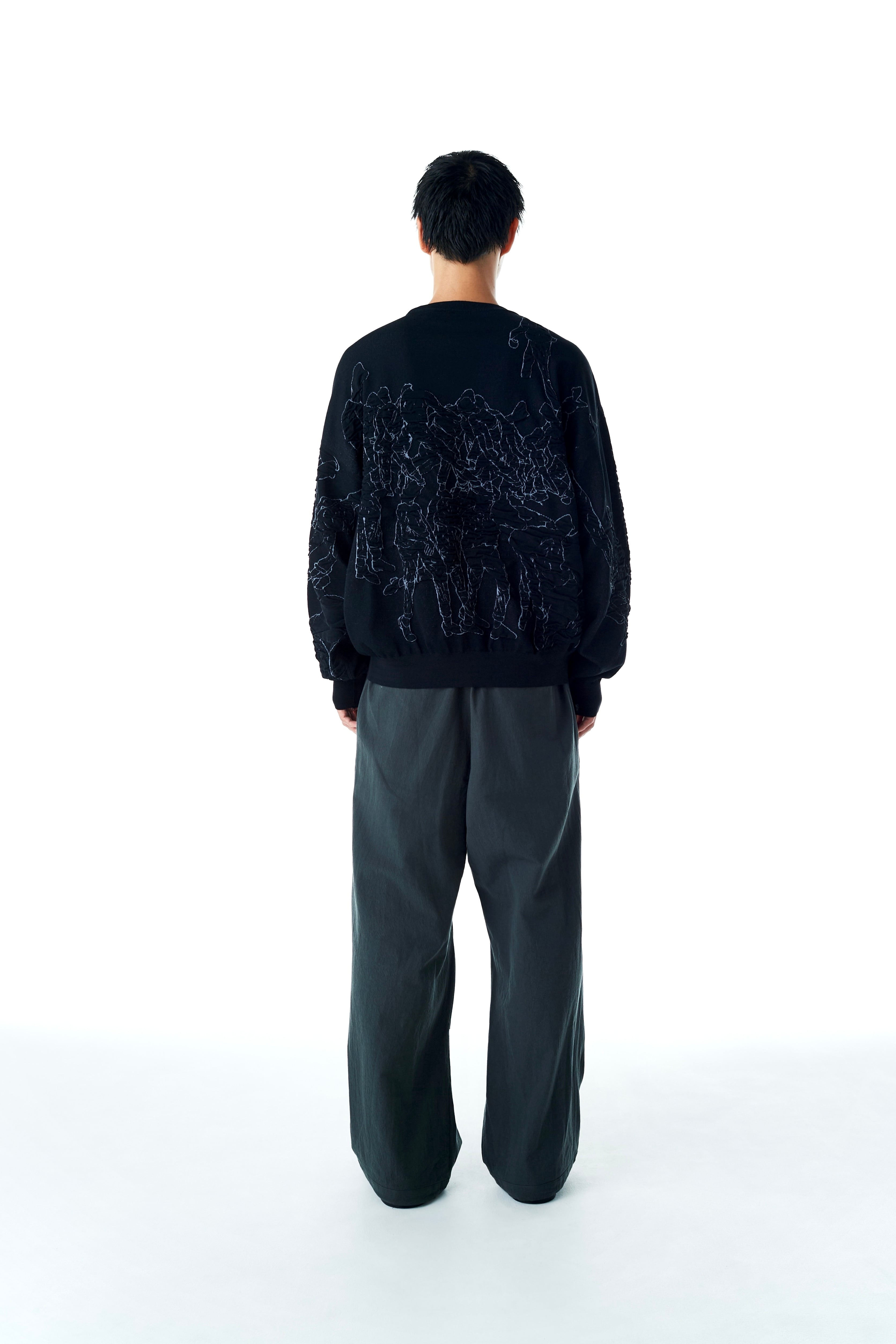 gadid anoniem poco black ニットセーター POCO / BLACK | GADID ANONIEM