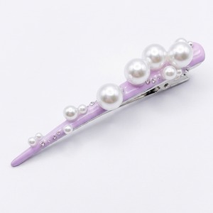 nail hairclip - PEARL