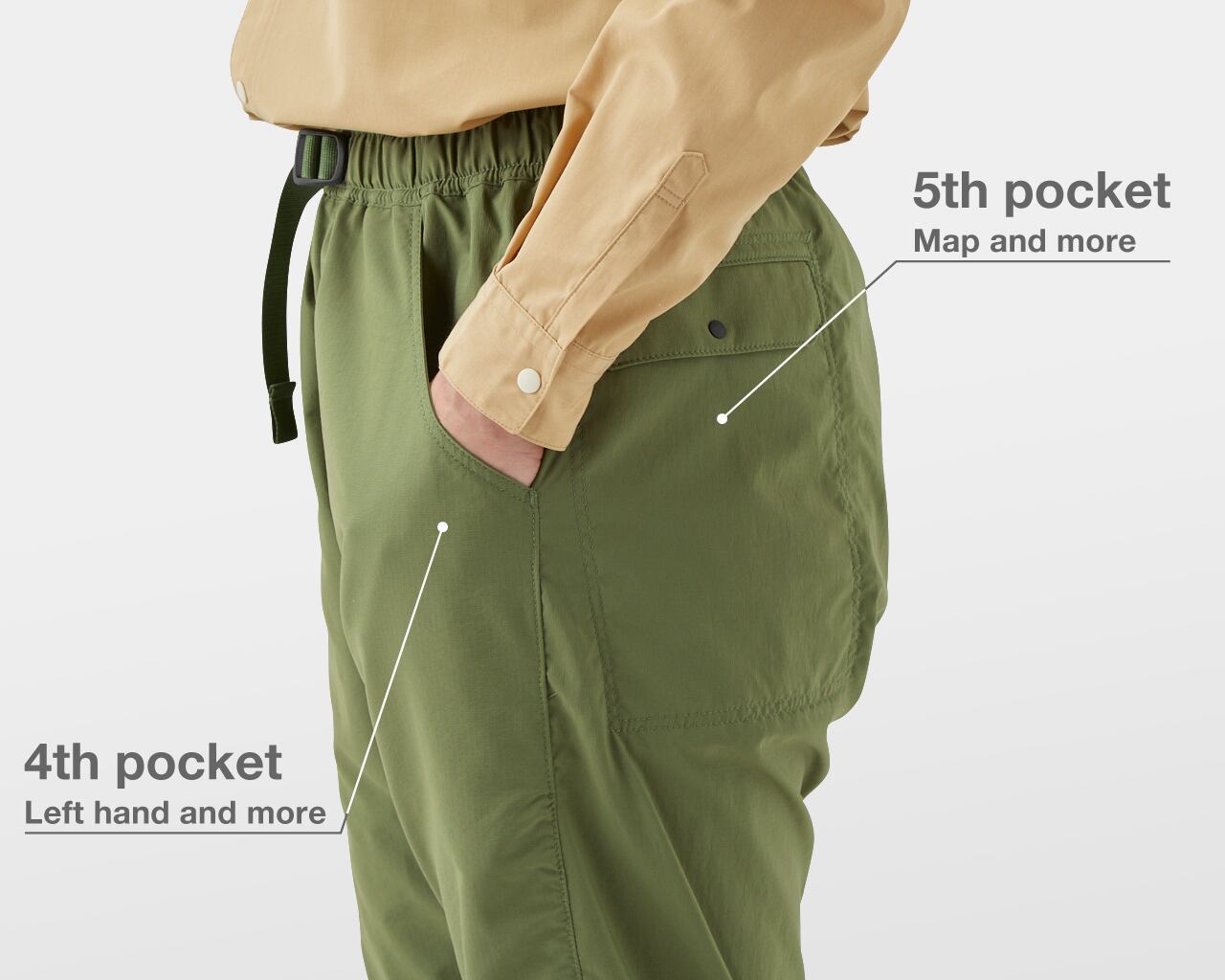山と道　DW 5-Pocket pants women S friarbrown