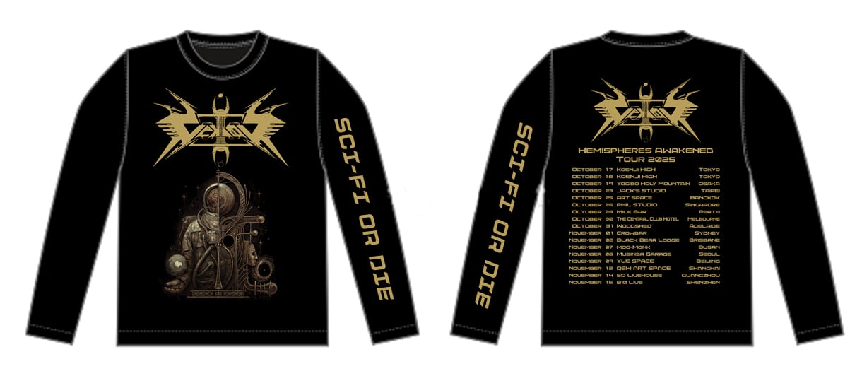 VEKTOR来日公演ロングスリーブTシャツ | CHROSH Bookings Official Shop