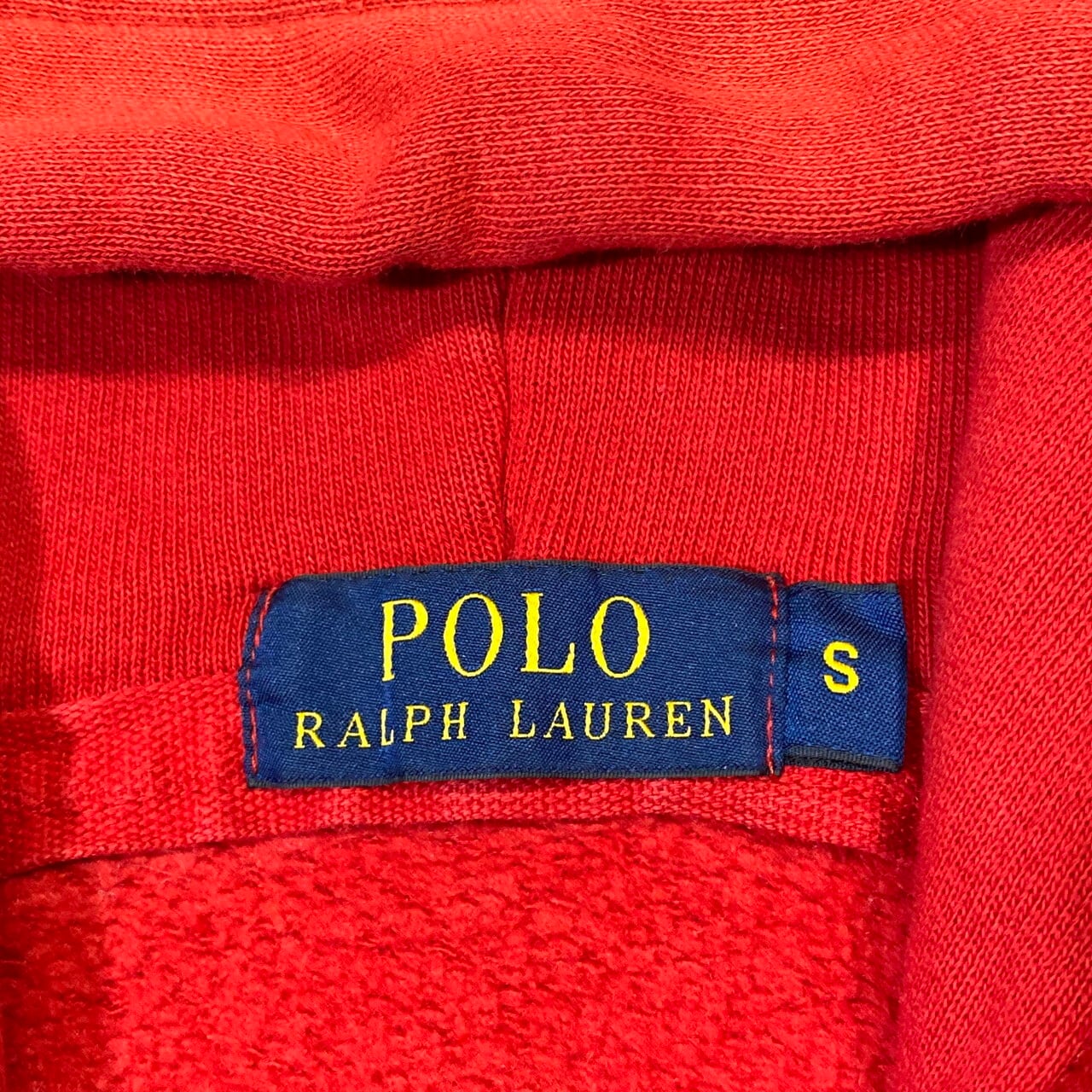 ラルフローレン フルジップ スウェットパーカー メンズS 古着