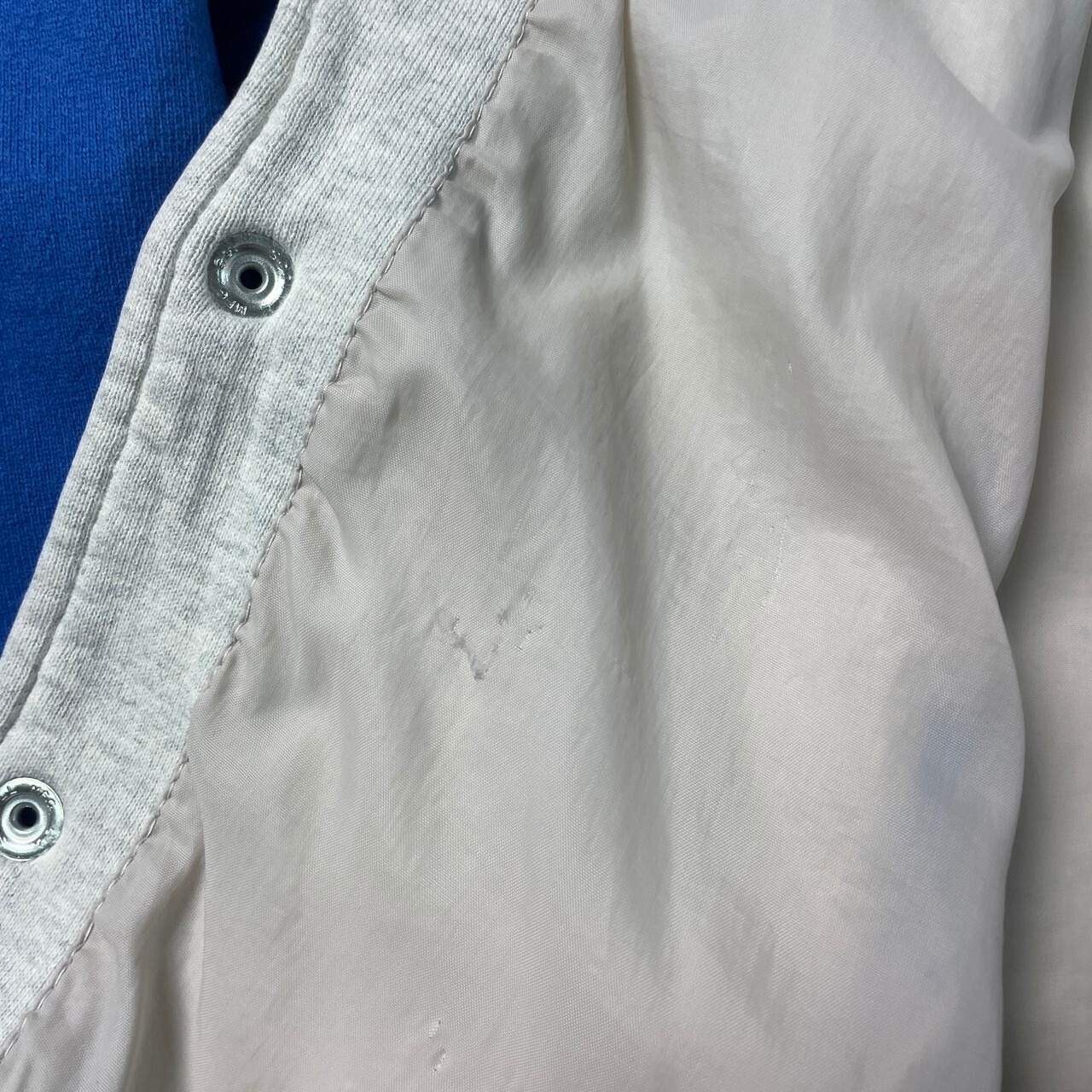 90年代 FRUIT OF THE LOOM スウェットスタジャン 無地 メンズS相当 