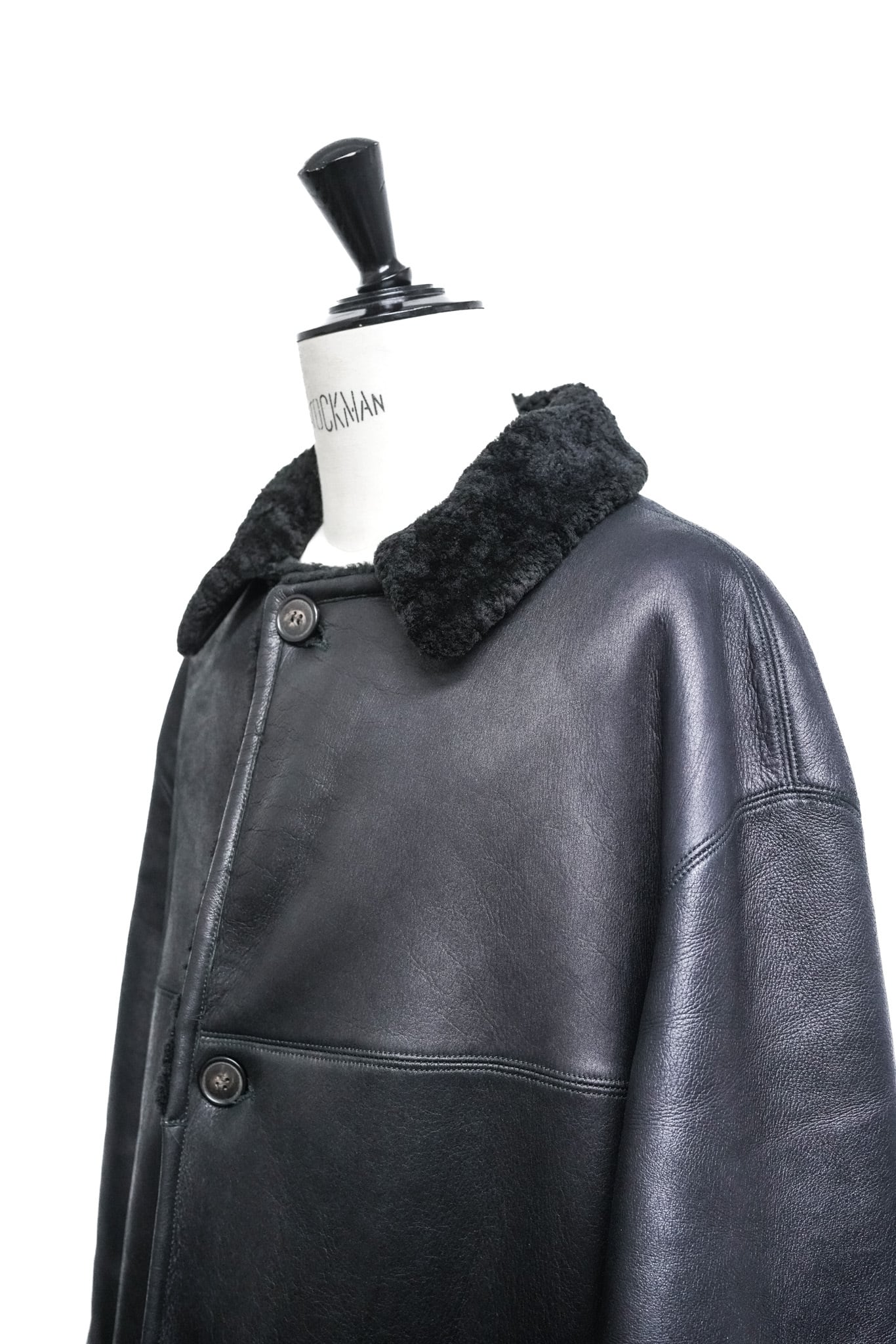 k*9様 定価35万 ケドバルミ セラファン製 山羊革 レザーコート フランス製 90's 
