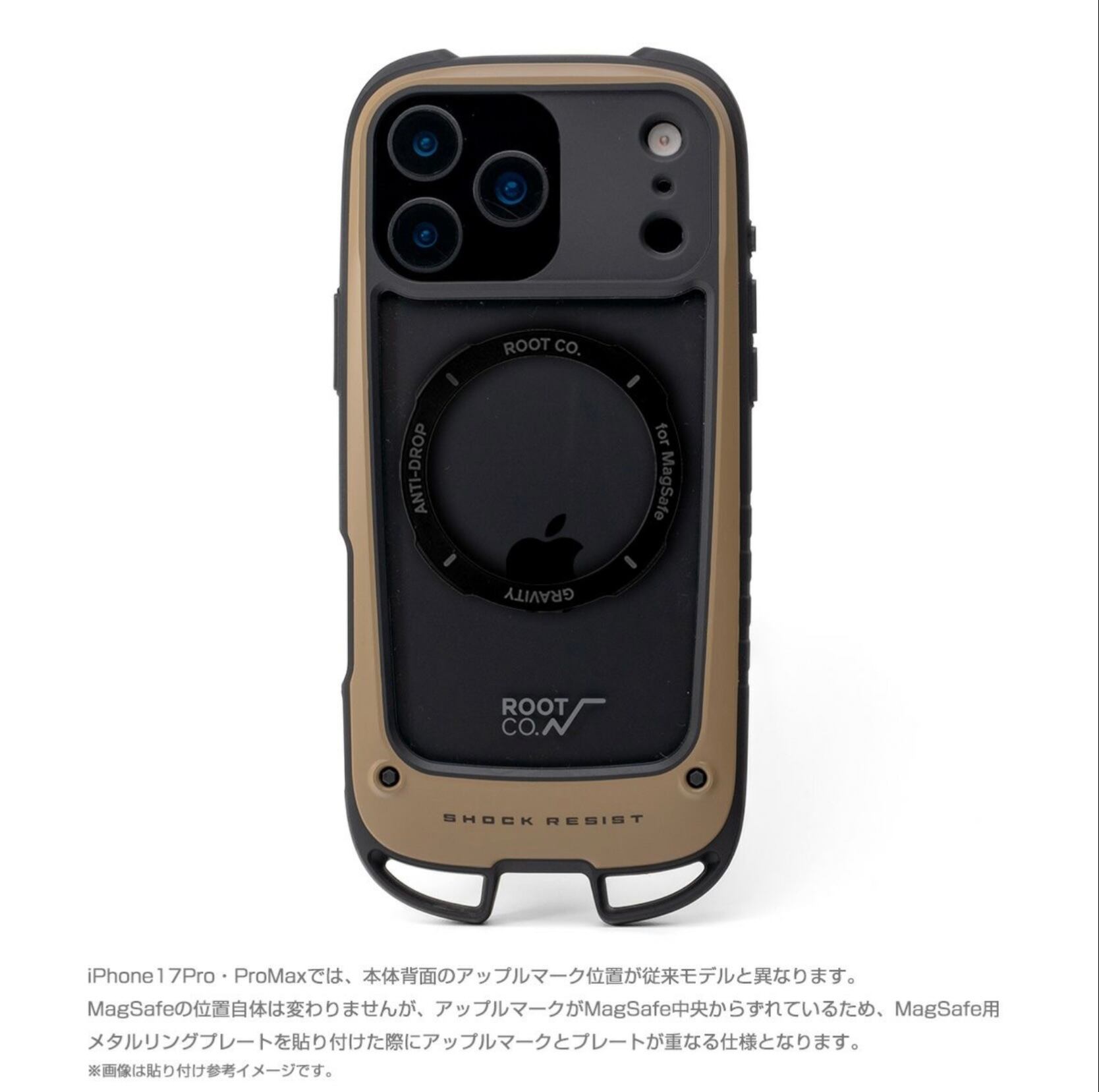 ROOT CO. ルートコー /【iPhone17Pro専用】GRAVITY Shock Resist Tough