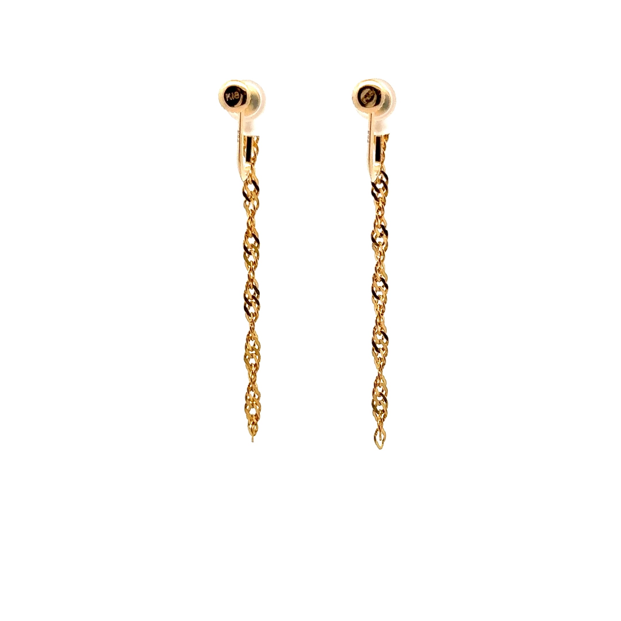 純金イヤリング（金具部分18金） | Pay ID