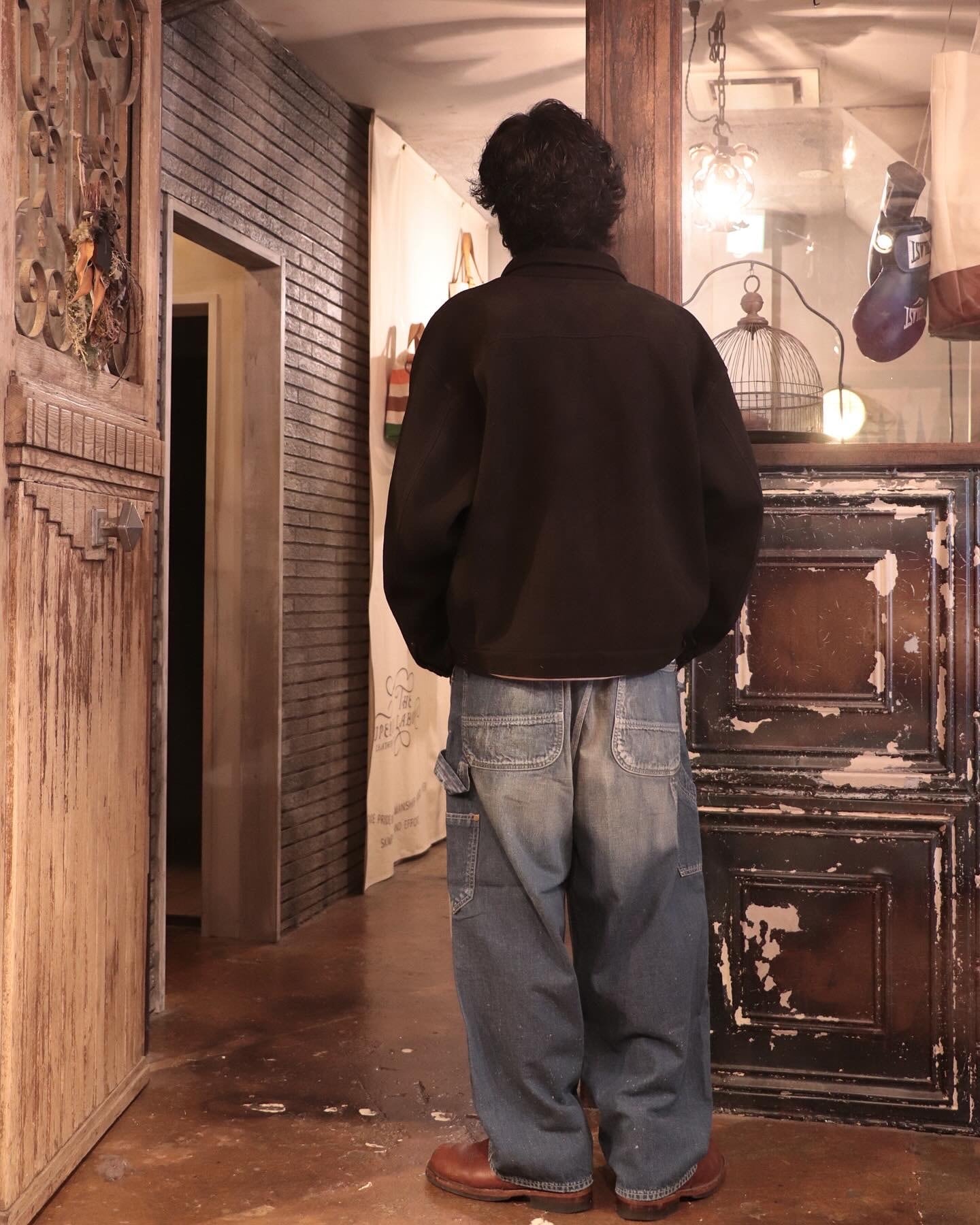 アナクロノーム　ペインター　デニム　インディゴ　3ステッチ アナクロノーム ペインター デニム インディゴ 3ステッチ ANACHRONORM