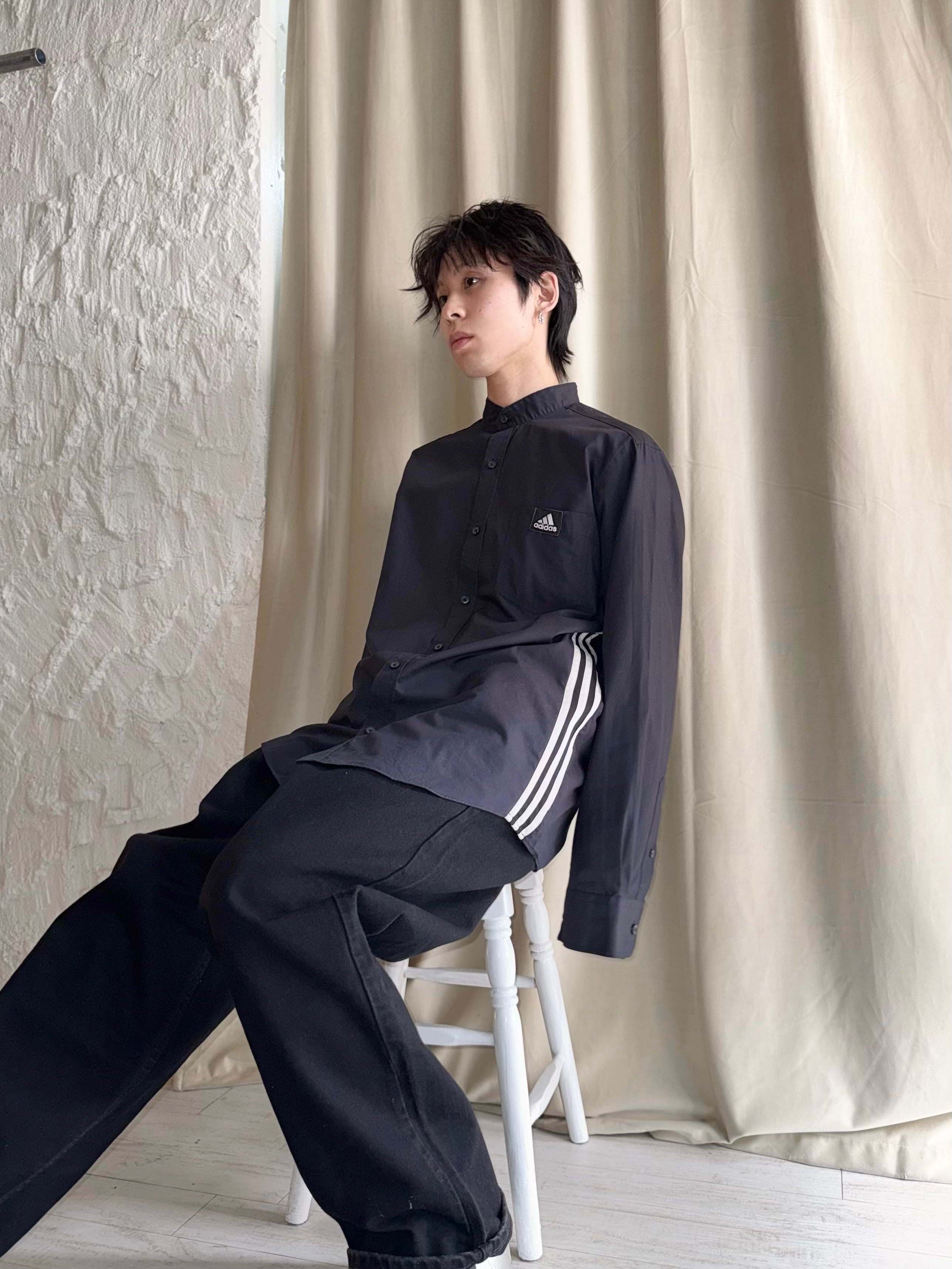 Adidas Remake setup suit Black | mesen
