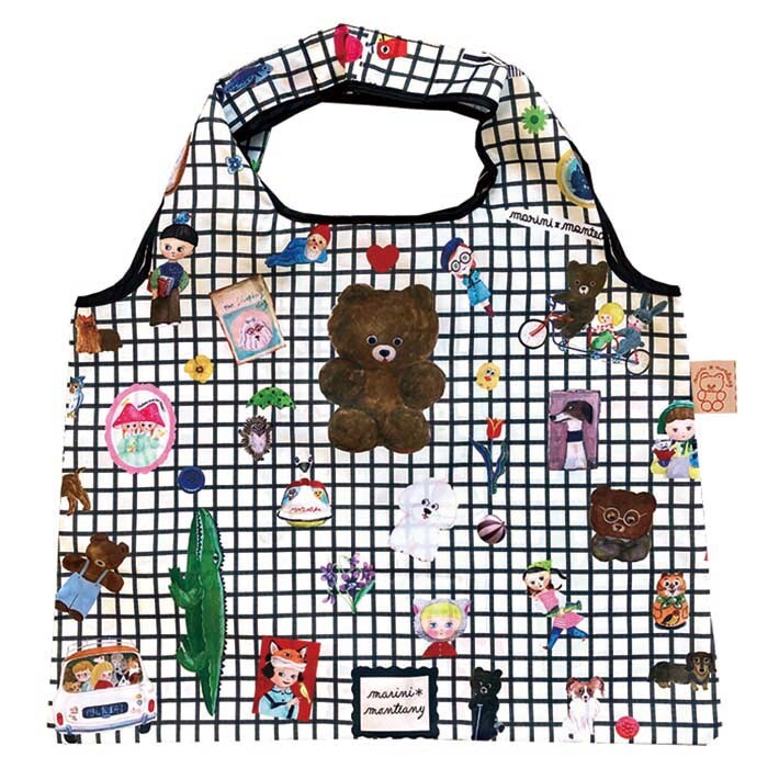 ECOUTE！ デイリーバッグ チェック エコバッグ エクート マリーニ