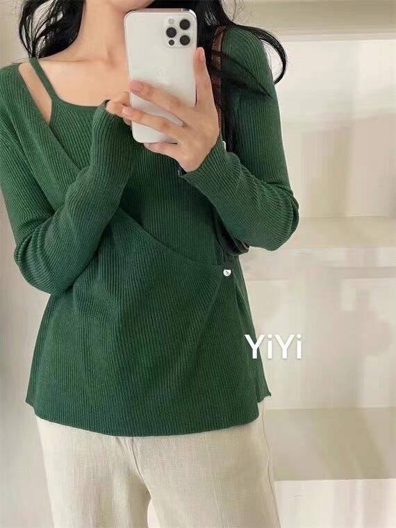 アシンメトリーニット　AJ111-66316