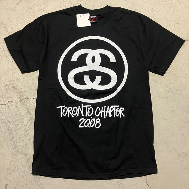 【DEAD STOCK】STUSSY S/S TEE ''TORONT CHAPTER'' 00'S OLD