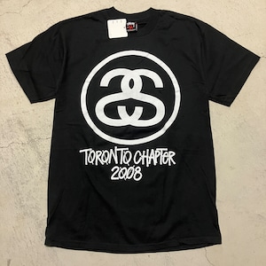 【DEAD STOCK】STUSSY S/S TEE ''TORONT CHAPTER'' 00'S OLD