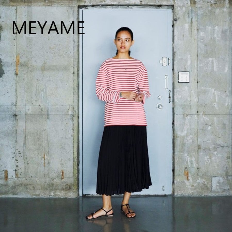 MEYAME/メヤメ・Pleated Skirt | a flat shop