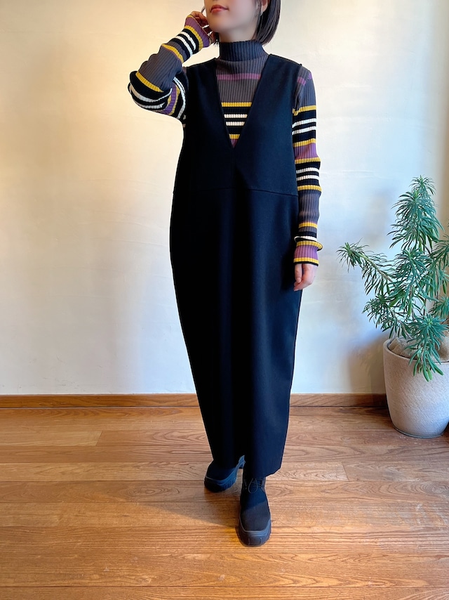 Dignite collier / ウールジャージワンピース