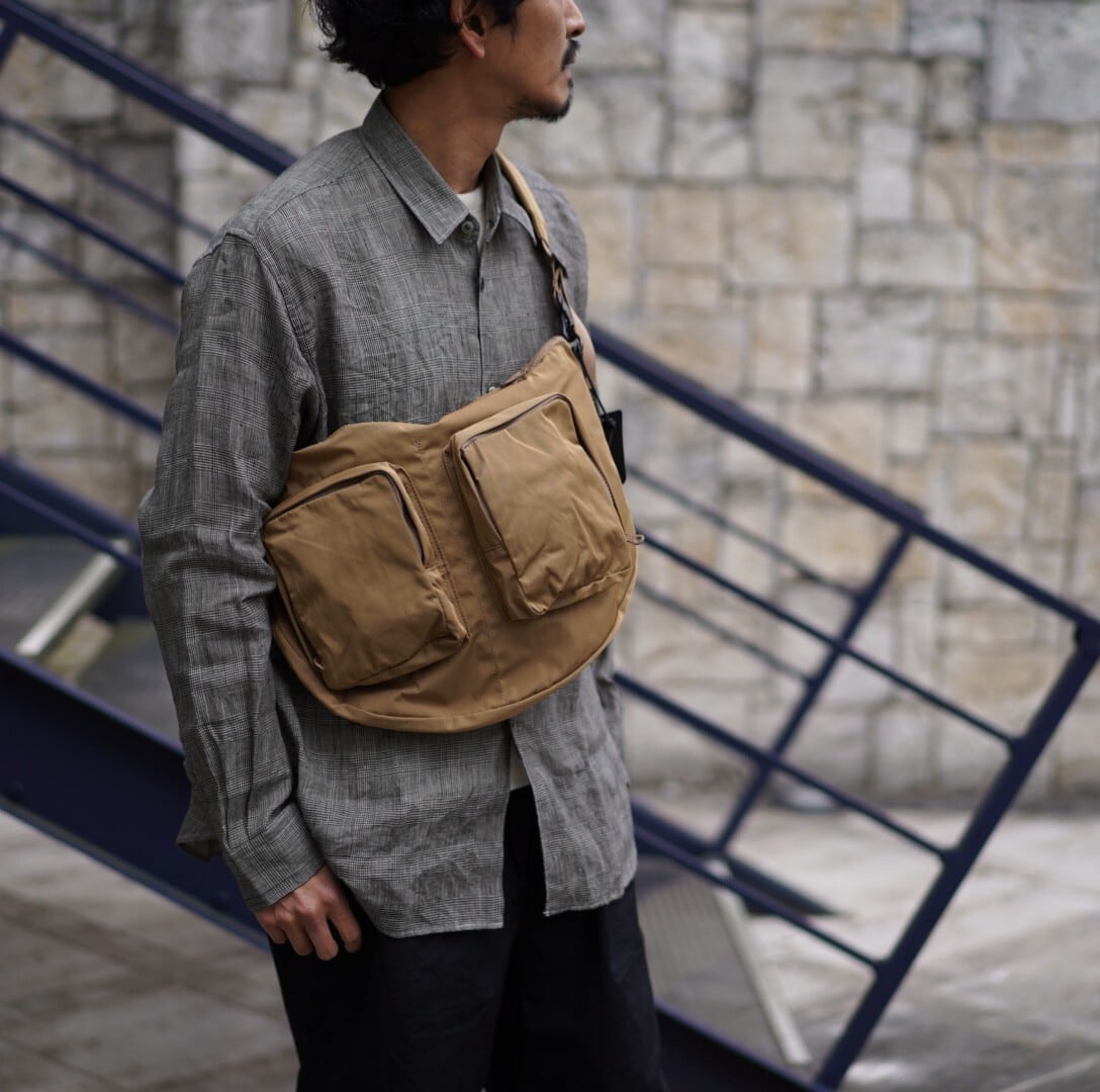 AMIACALVA(アミアカルヴァ) /RESTOCK Oxford Body bag -BEIGE-(F-009 