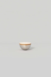 _Fot - bowl S :natural|レザー蓋付きステンレスボウル/ウッドボール付属/フレグランス対応/小物入れ/日本製
