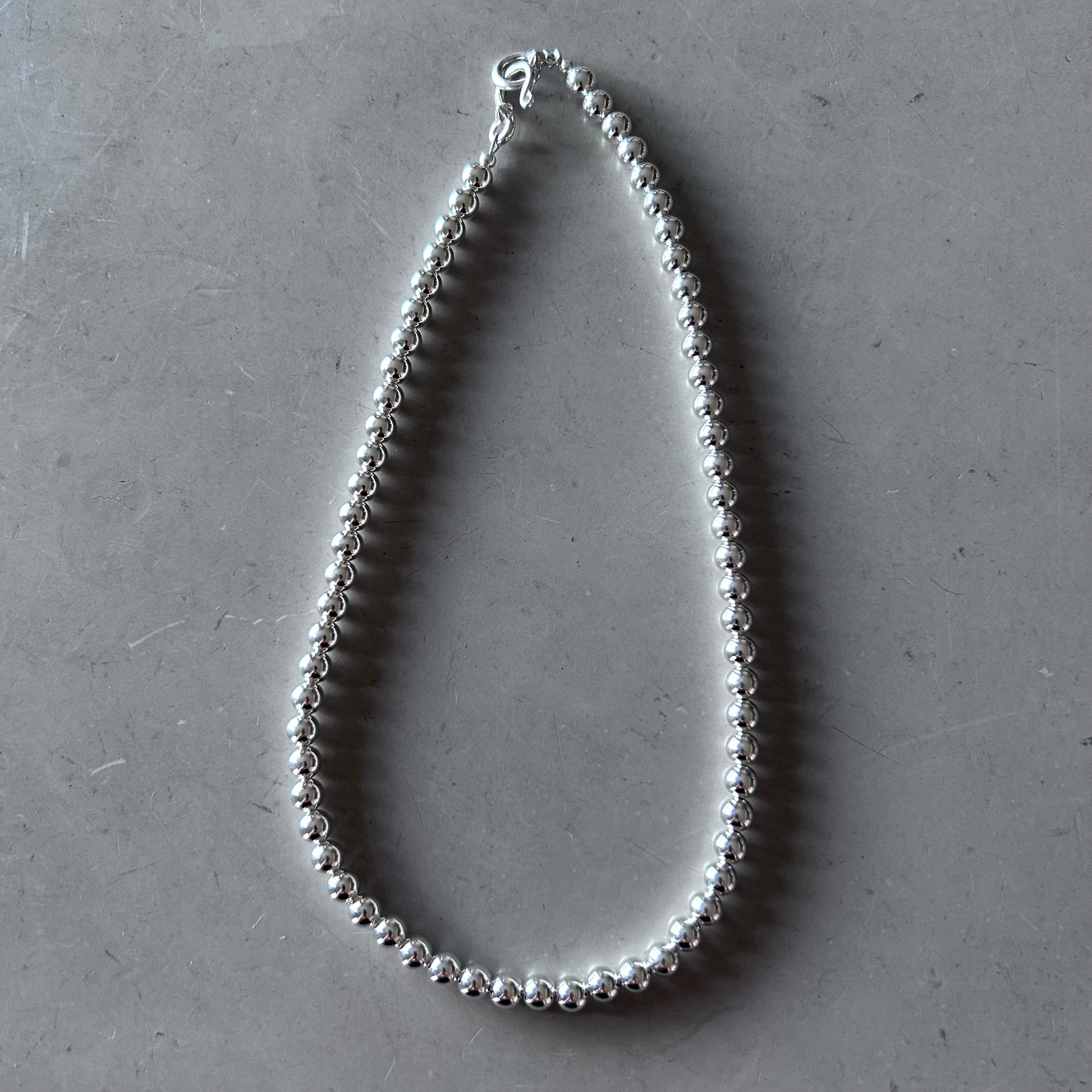 5㍉40㌢ シャイニー Navajo Pearl Necklace ナバホパールネックレス