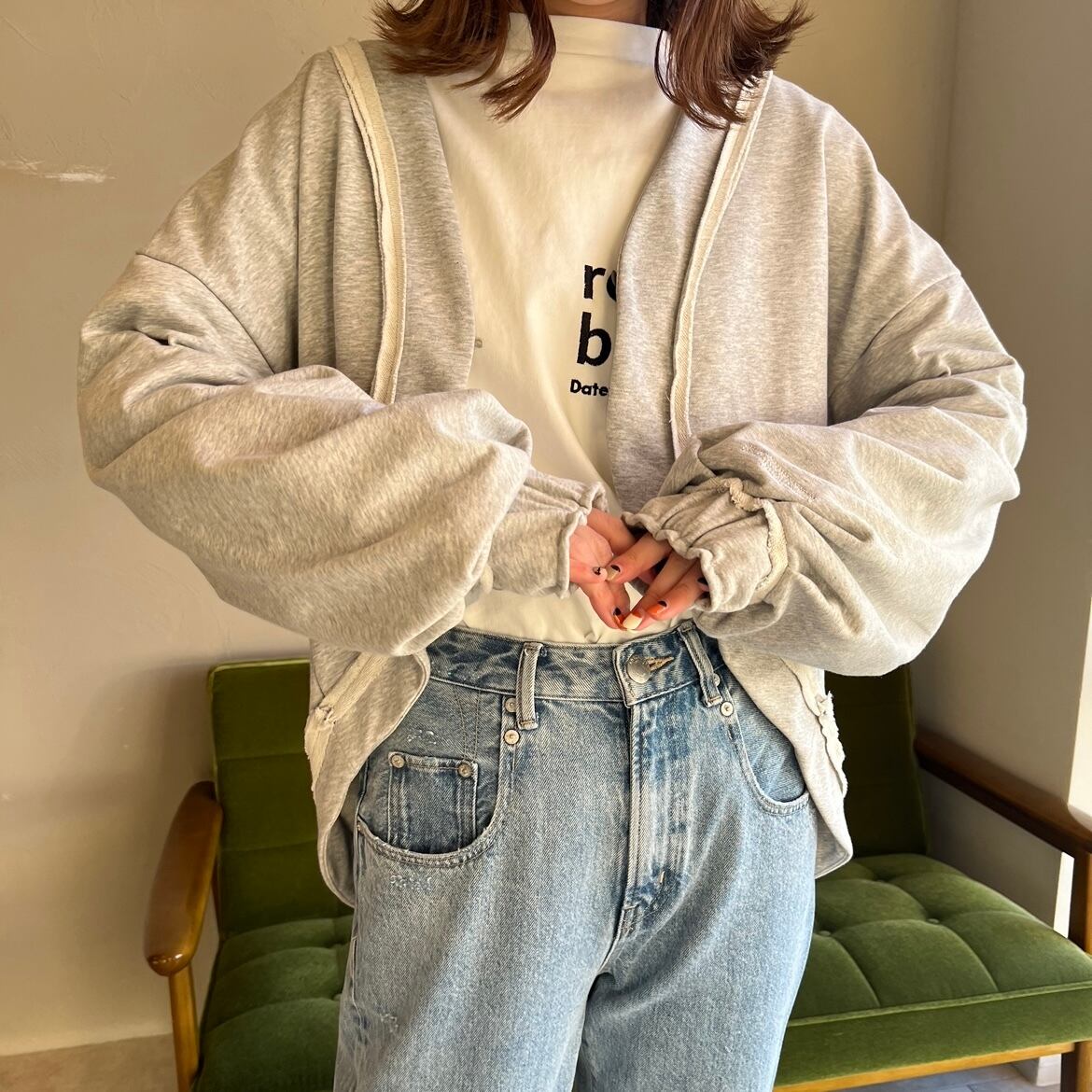 【 ANTGAUGE 】裏毛ショートボレロ