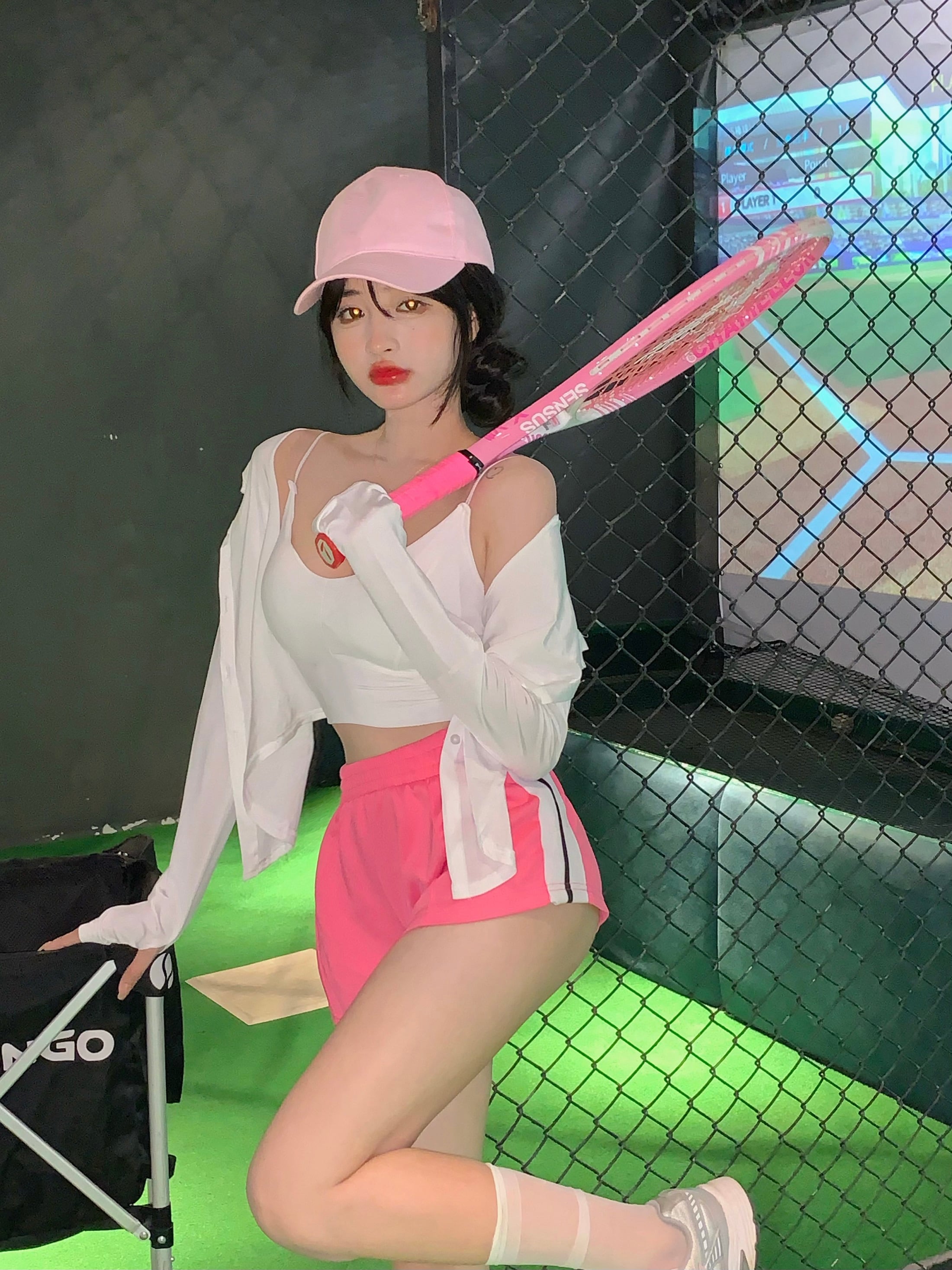 ショートコート サマー薄手フードトップス ロング 夏物 シルク ブラックストロベリース91800412689