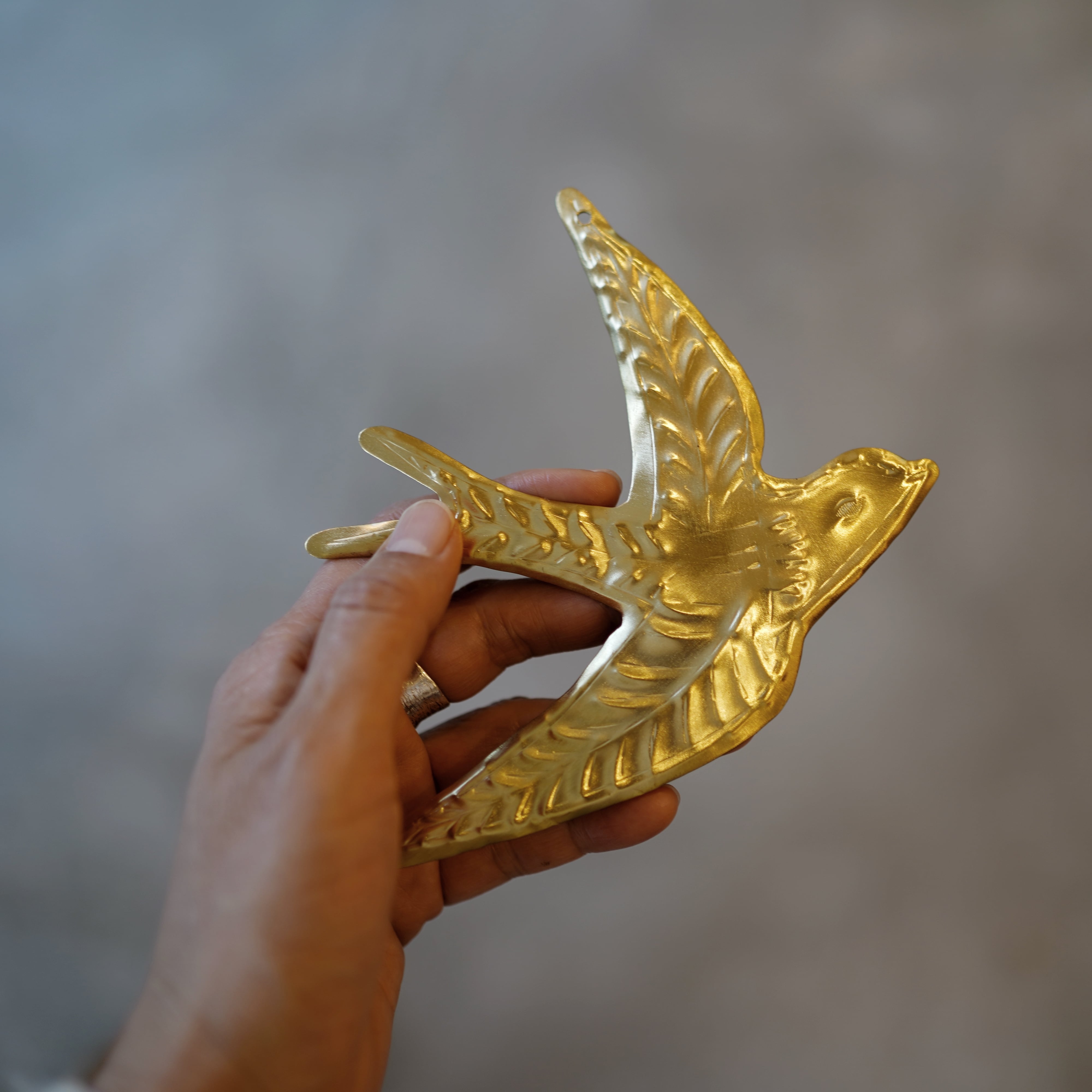 ブラスオーナメント バード