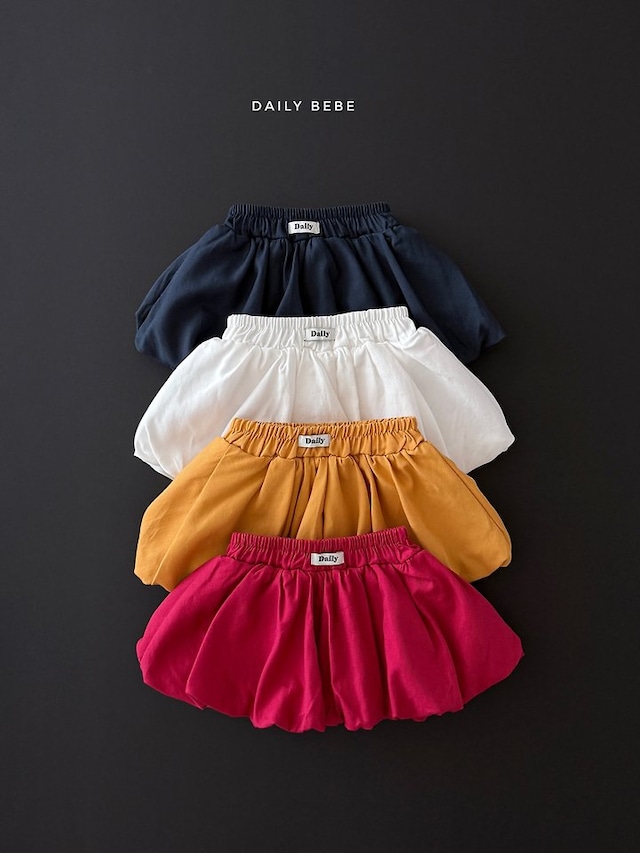 【取寄】daily bebe|pumpkin skirt|パンプキンスカート|XS-JL|kids&jr|26 autumn