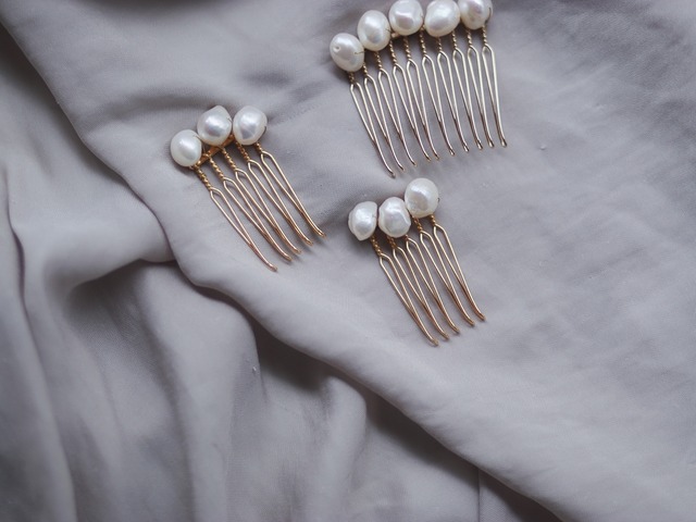 baroque pearl Ⅲ hair accessory