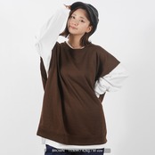 ＼SALE／◆スウェットベスト アンサンブル ロンTee◆ ms-1625-112