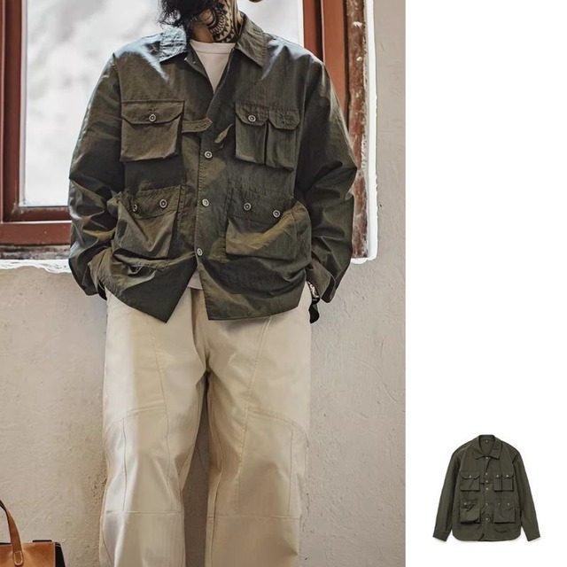 Multi pocket shirt M15492