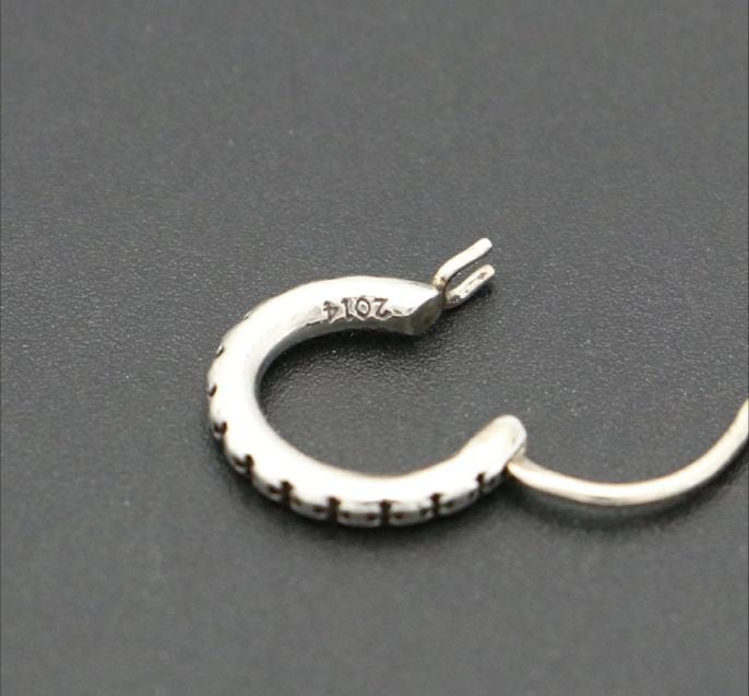 クロムハーツ　TFLフープピアス クロムハーツタイニーTFLフープピアス22K|クロムハーツ通販専門