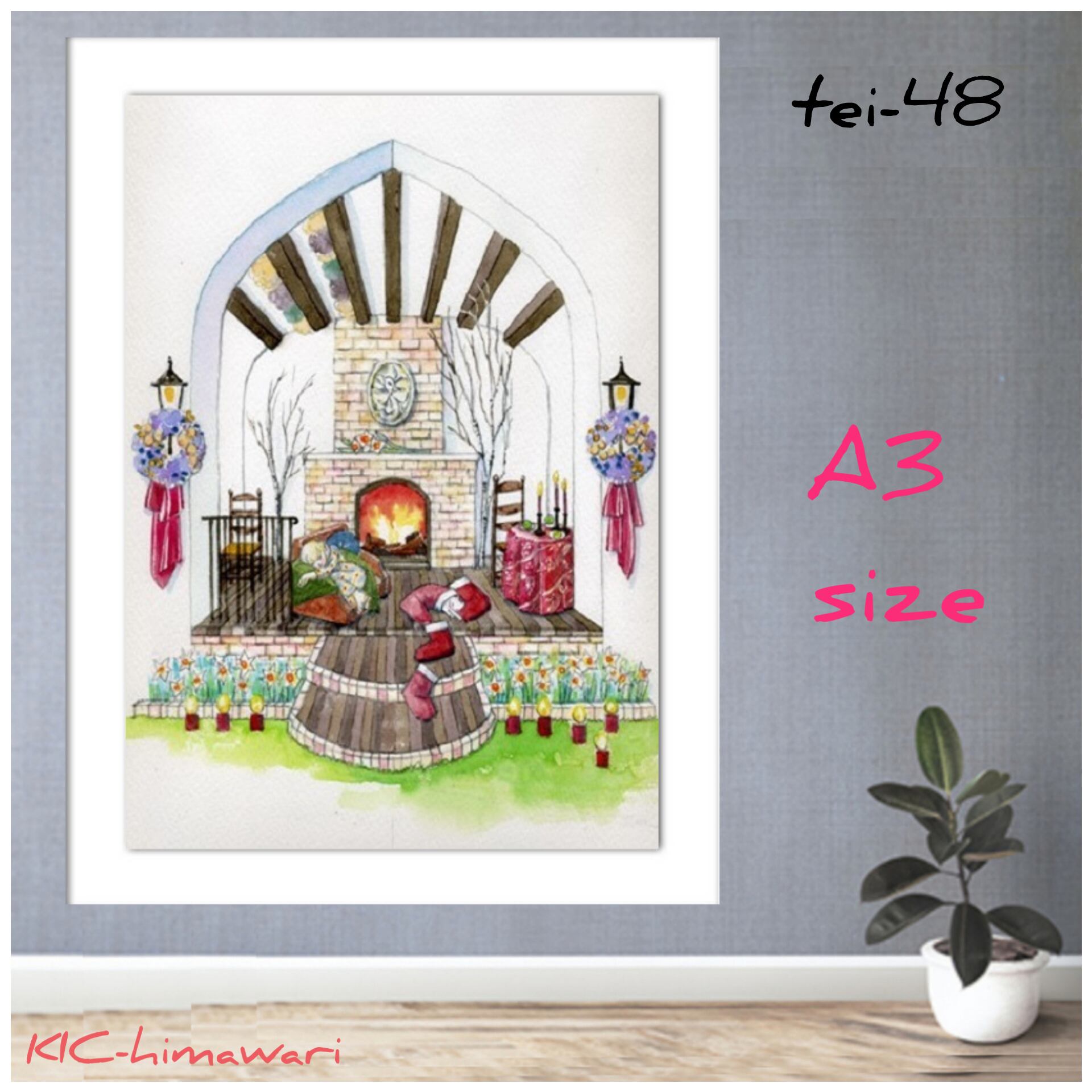 【China】A3サイズ 四角ビーズ【tei-48】ダイヤモンドアート