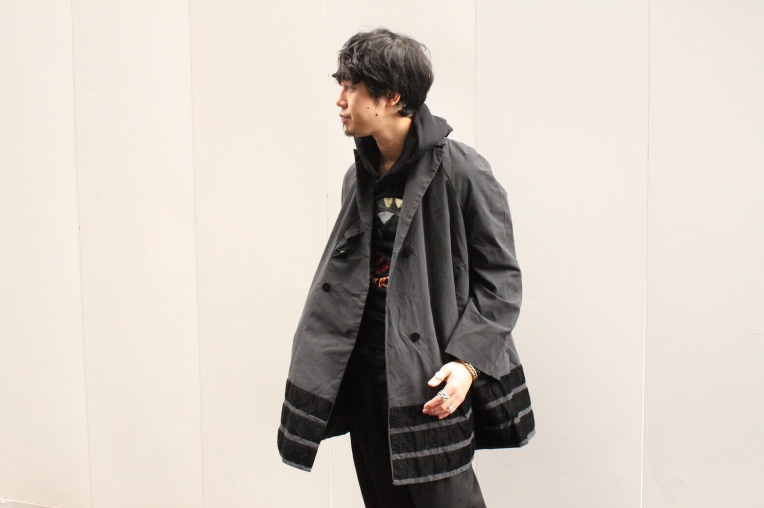 80s Unknown Design Half Coat