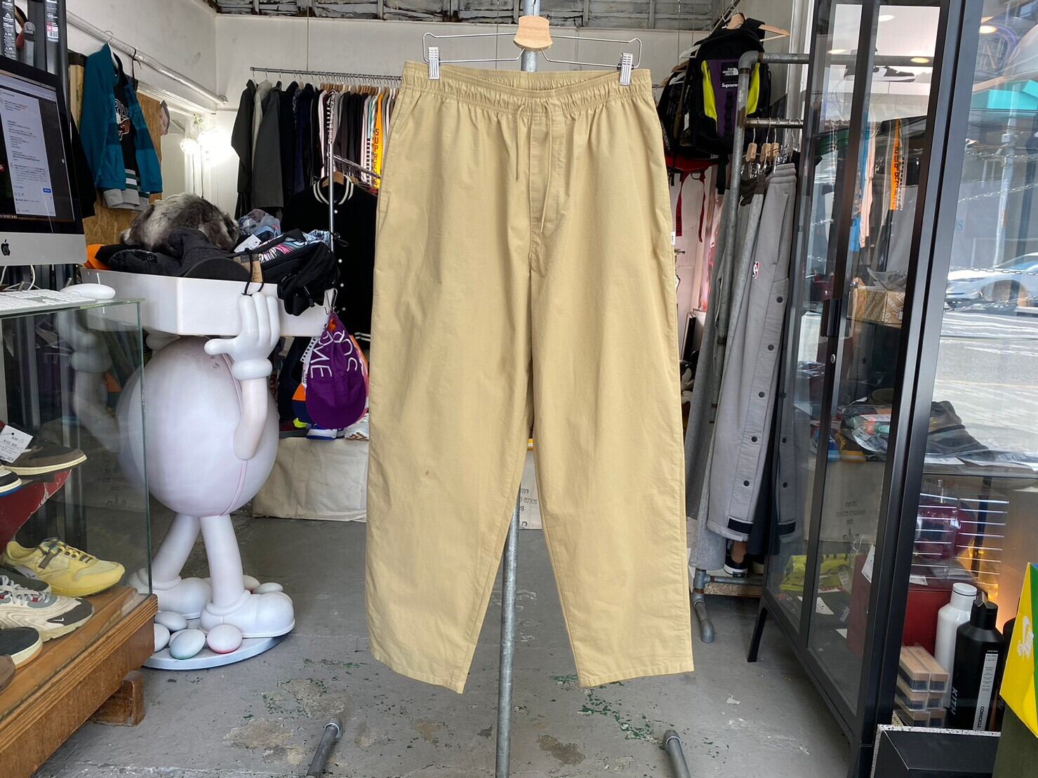 WTAPS TROUSERS/NYCO.RIPSTOP.CORDURA 221TQDT-PTM02 BEIGE 04 25074 
