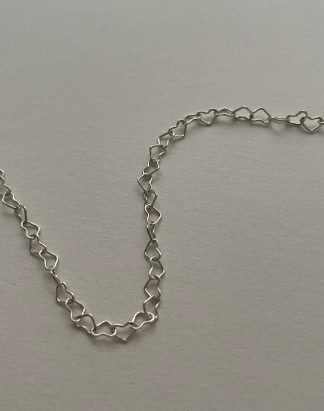 S925 Heart chain bracelet (B147-2)