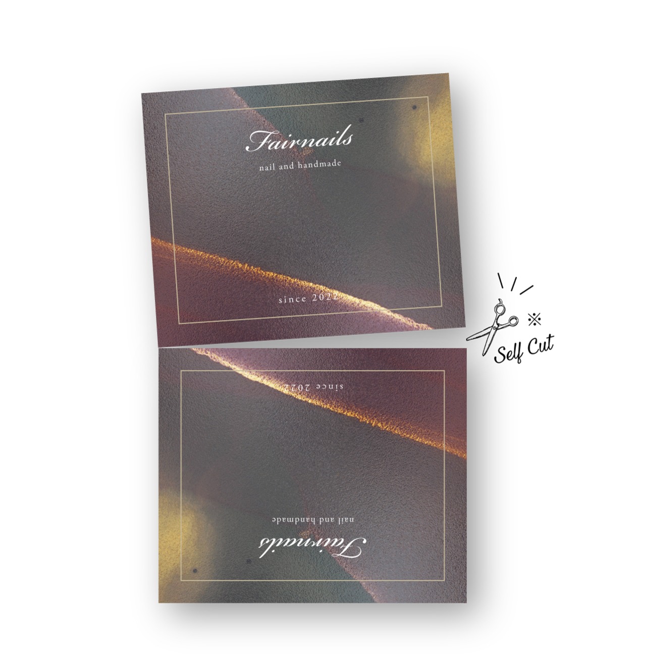 ヴィンテージ系デザイン ｜ アクセサリー台紙 ｜ cd_00408