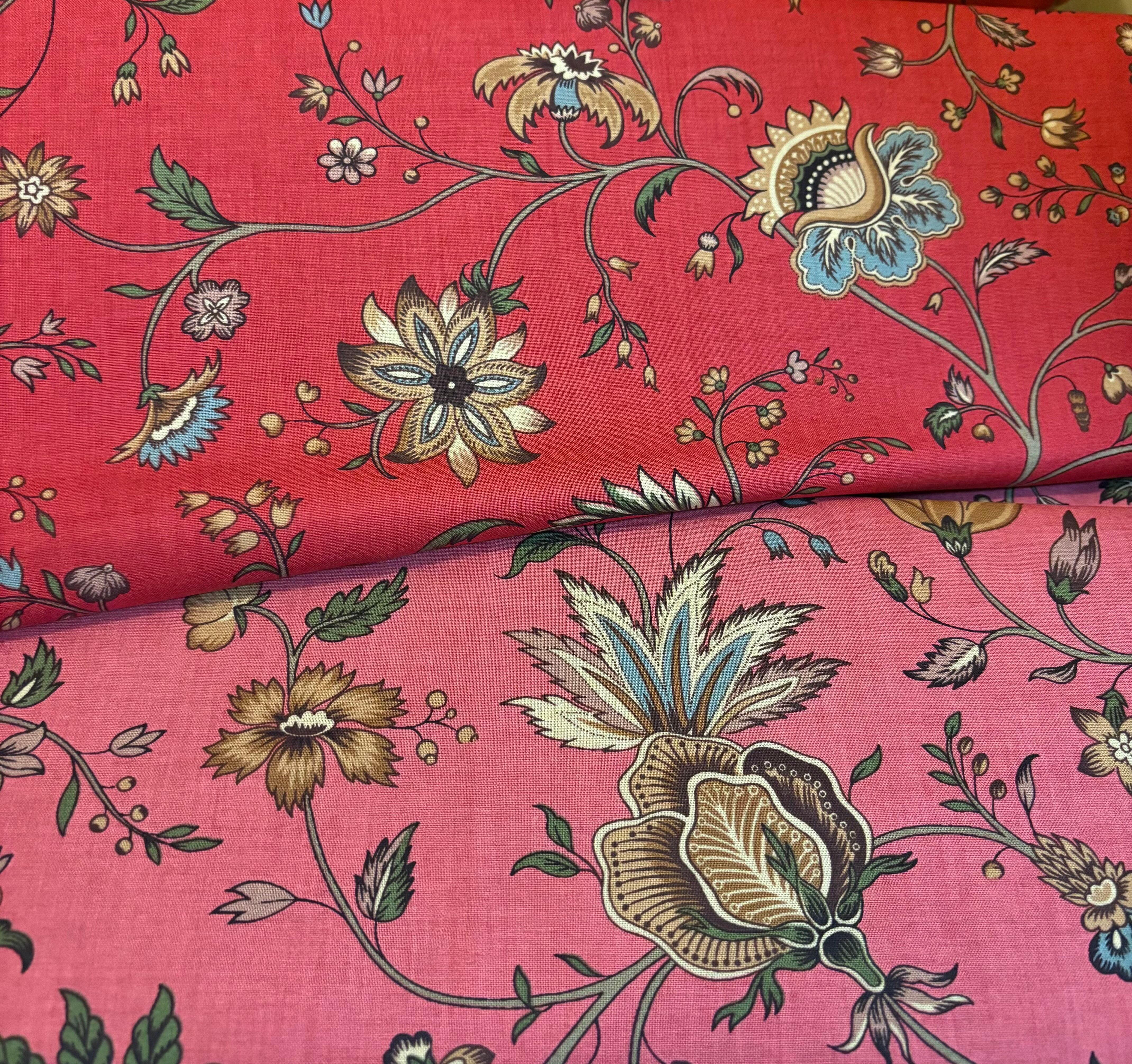 布 フレンチジェネラル 花柄 30cmからのオーダーカット moda