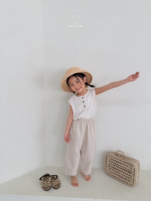 [ Lovin Kids ] cozy linen pants