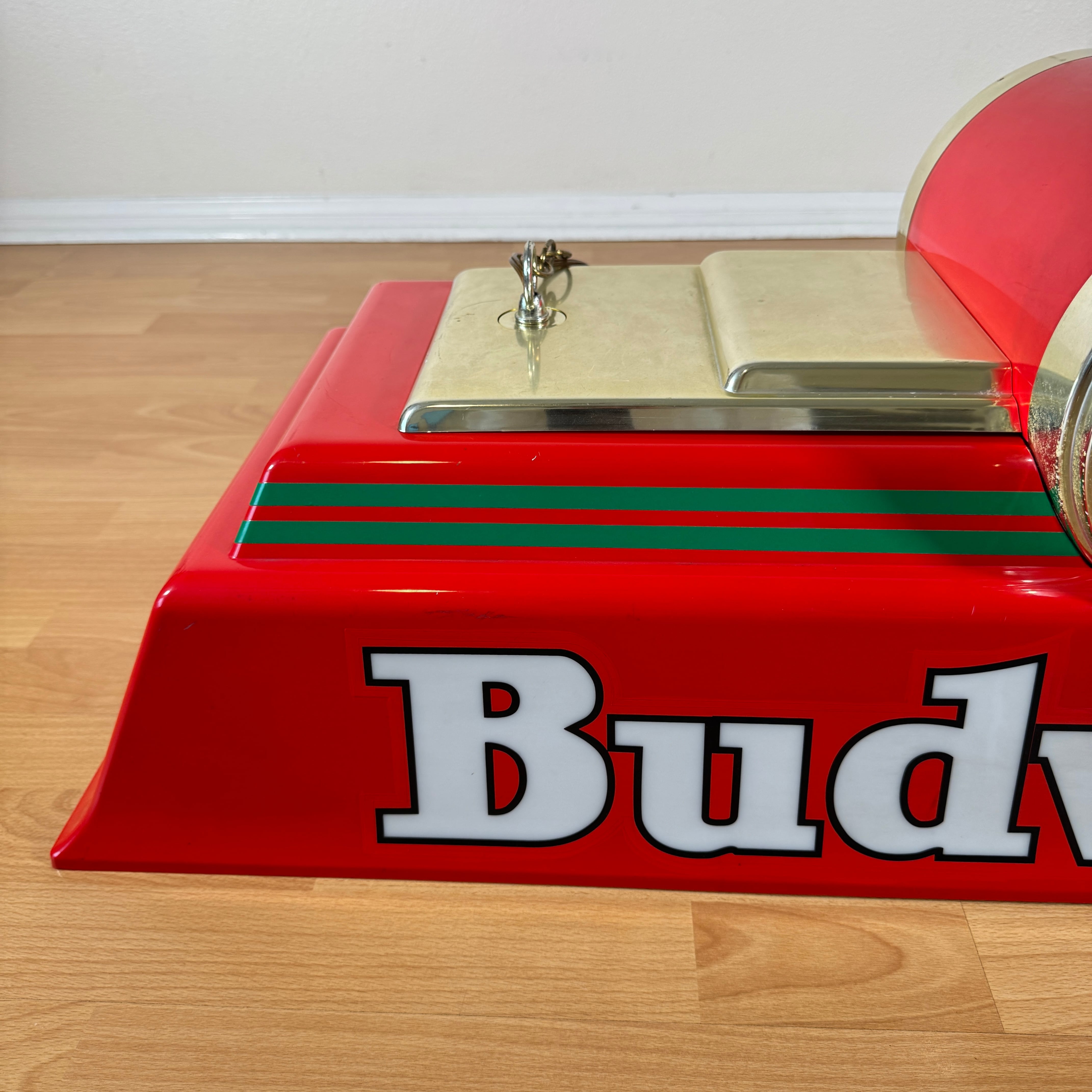 2127 【1990年代】ビンテージ プールランプ Budweiser ビールライト