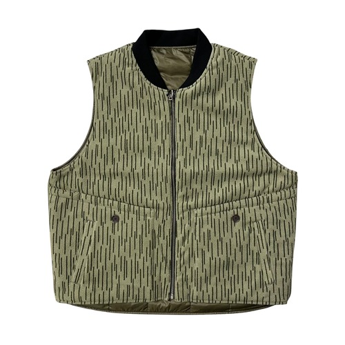 PORTANCE / RAIN-CAMO RV PUFF VEST OLV CAMO